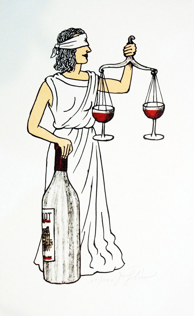 Justice s vínem