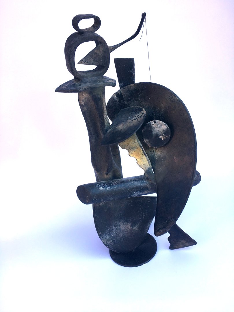 59.Petr Císařovský, Křídlo, bronz, v. 34 cm