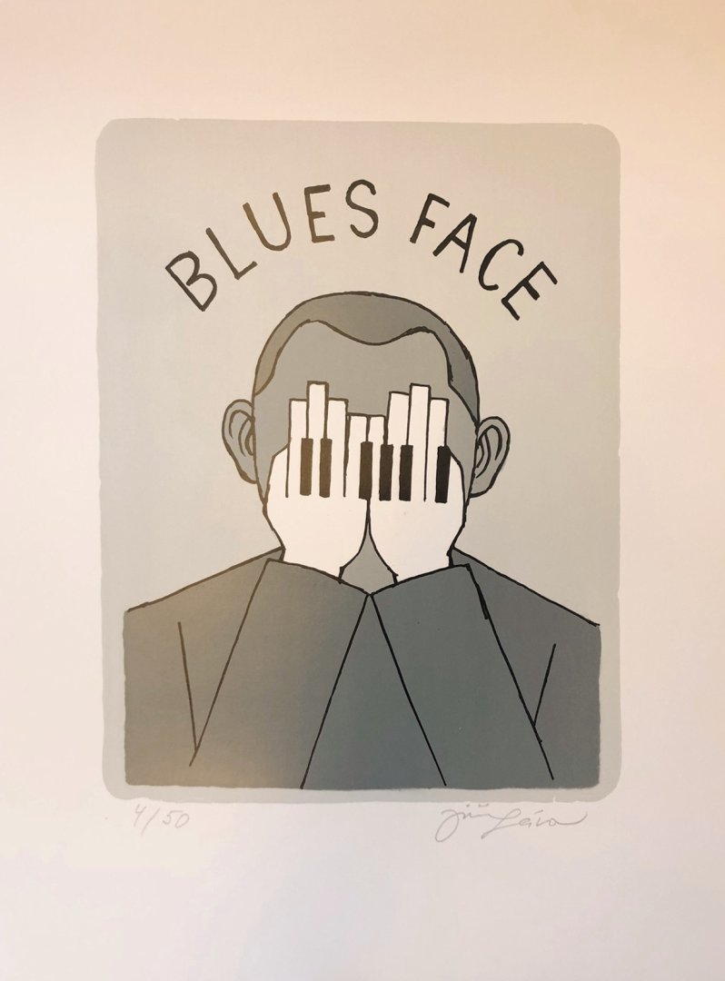 Blues face
