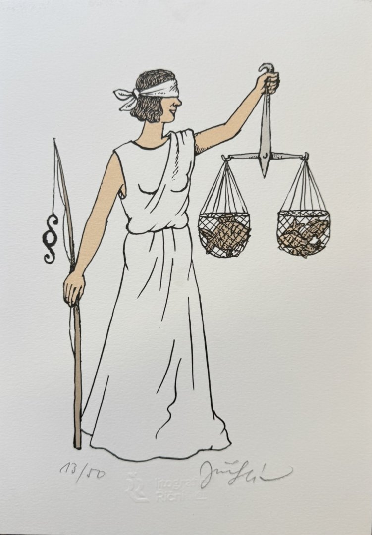 Justice rybářka