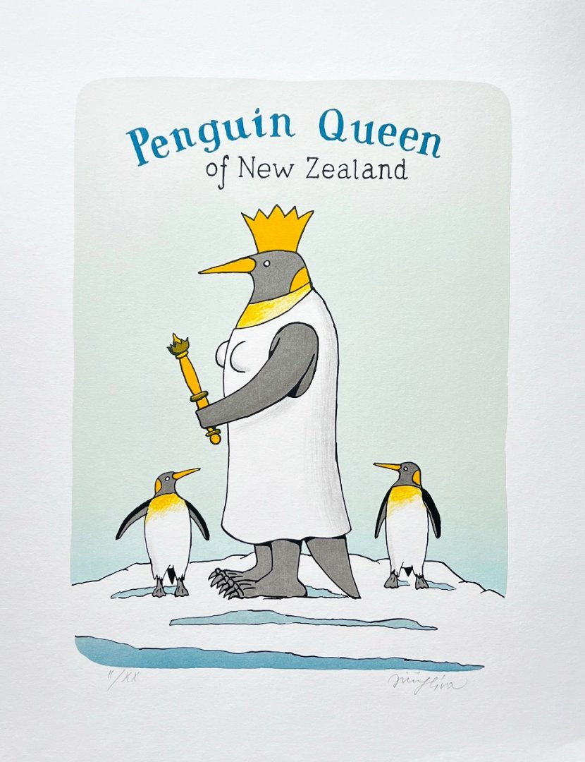 Penguin Queen of New Zealand