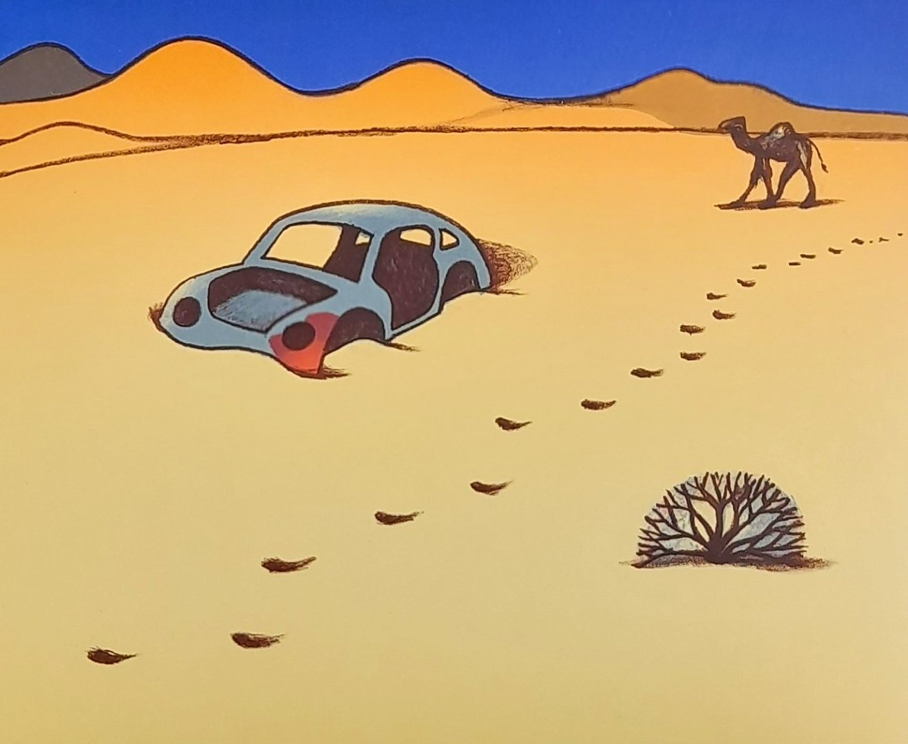Procházka v poušti