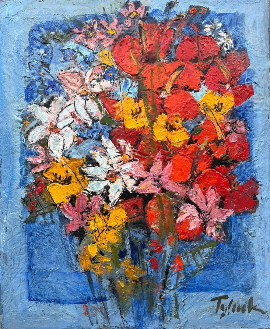 Tyleček, Fleurs des iles, Květy ostrovů, 46x38 cm